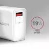 Axagon ACU-QC19W ładowarka sieciowa 1x QC3.0/AFC/FCP/SMART 19W biała