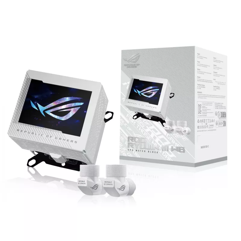 ASUS ROG RYUJIN III WB biały Edition blok wodny