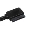 Kabel Silverstone CP10 0.5m SATA 6-pin Slimline Męski