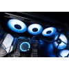 Chłodzenie cieczą EK Water Blocks Nucleus AIO CR360 Lux D-RGB 12 cm Czarny