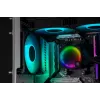 Chłodzenie cieczą EK Water Blocks Nucleus AIO CR360 Lux D-RGB 12 cm Czarny