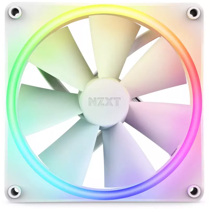 Fan NZXT F120 RGB DUO 12 cm biały 500-1800 RPM 2.42 mmH2O