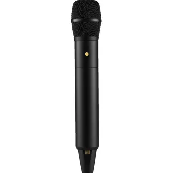 Ręczny mikrofon pojemnościowy RØDE Interview Pro — dookólny, 48 kHz/32-bit, 32 GB, bezprzewodowy, max 200 m, czarny