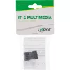 Wewnętrzny adapter zasilania InLine 180° ATX 8pin męski żeński czarny 26638E
