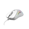 Glorious Gaming Glorious Model D 2 Wired - Matowy biały, Praworęczna, Optyczna, USB Type-A, 26000 DPI, Biały