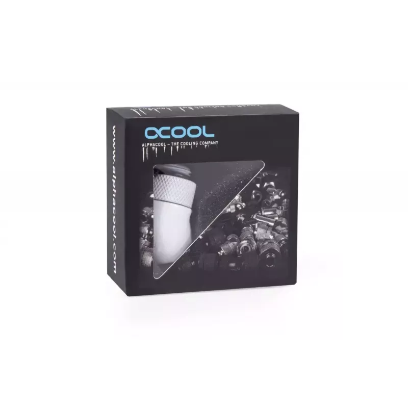 Zestaw montażowy Alphacool Eiszapfen adapter kątowy 45° obrotowy G1/4
