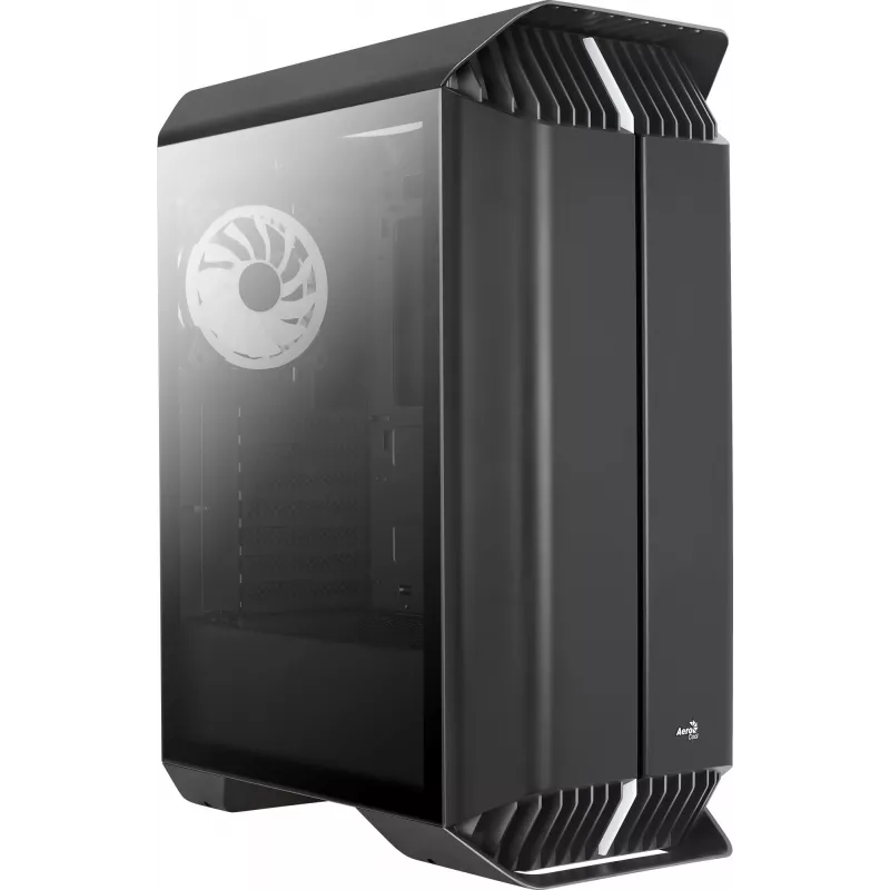 Aerocool GLADIATOR DUO ATX Gaming Case 3x ARGB 12cm Fans, Midi Tower, PC, Czarny, ATX, micro ATX, Mini-ITX, ABS, SPCC, Gaming