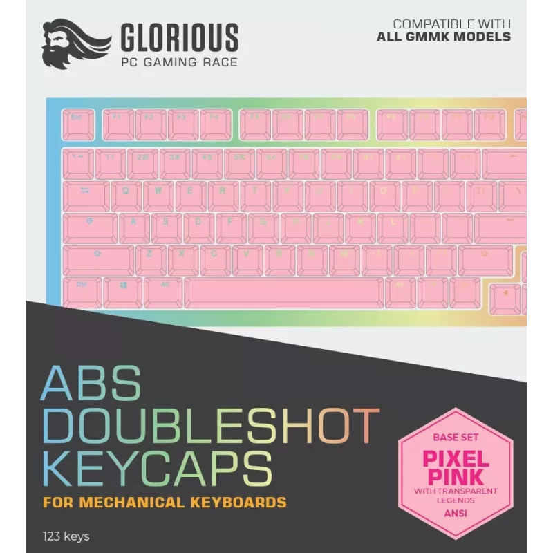 Nasadka na klawisz Glorious PC Gaming Race Doubleshot Keycaps V2
