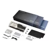 Blok wodny + backplate Phanteks Glacier G40 Acrylic miedź Czarny Transparent