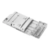 Blok wodny + backplate Phanteks Glacier G40 Acrylic miedź Czarny Transparent