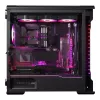 Blok wodny + backplate Phanteks Glacier G40 Acrylic miedź Czarny Transparent