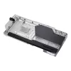 Blok wodny + backplate Phanteks Glacier G40 Acrylic miedź Czarny Transparent