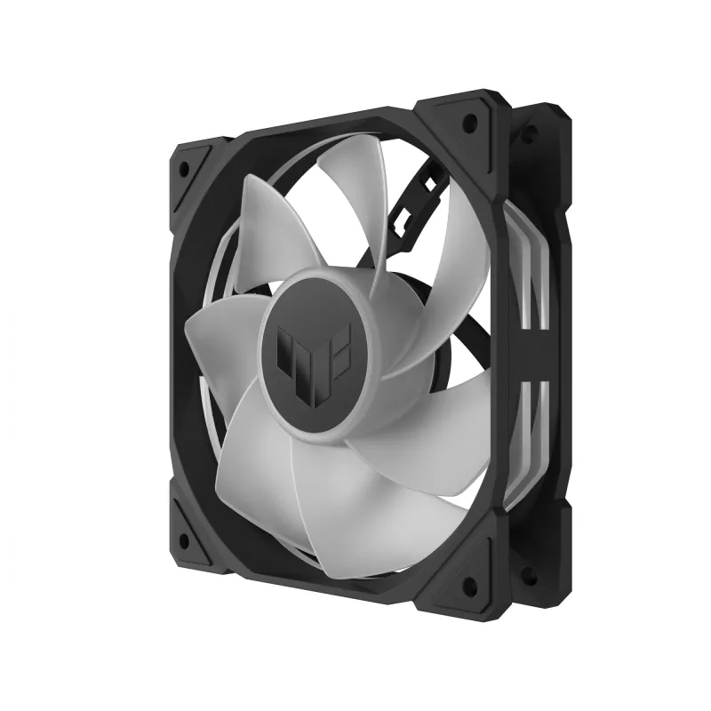 Wentylator ASUS TUF Gaming TR120 ARGB Reverse Triple Pack — 3×120 mm, 2200 obr./min, PWM, 2,75 mmH2O, 16 diod LED, czarny