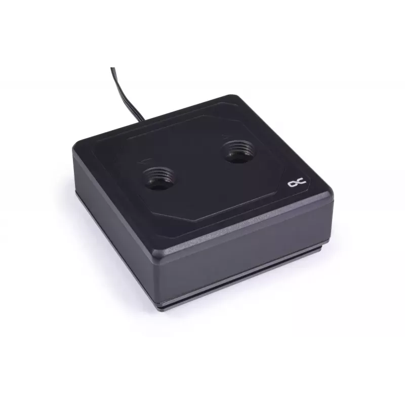 Blok wodny Alphacool 13082 mosiądz miedź czarny 70 mm