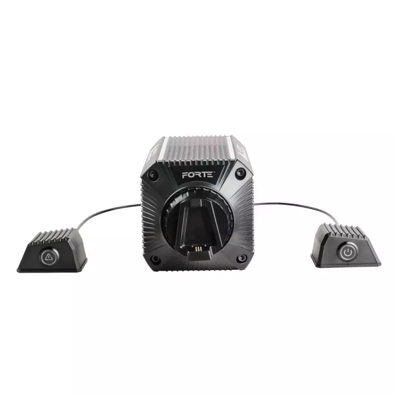 Baza kierownicy Asetek 40-020-0020003 — gamingowa baza kierownicy, 400 W, na PC, czarno-biała, 132×293×133 mm