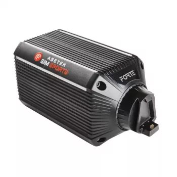 Baza kierownicy Asetek 40-020-0020003 — gamingowa baza kierownicy, 400 W, na PC, czarno-biała, 132×293×133 mm