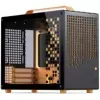 Obudowa komputerowa JONSPLUS MATX Handle Case Z20 - Czarno-Pomarańczowa