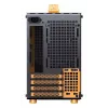 Obudowa komputerowa JONSPLUS MATX Handle Case Z20 - Czarno-Pomarańczowa