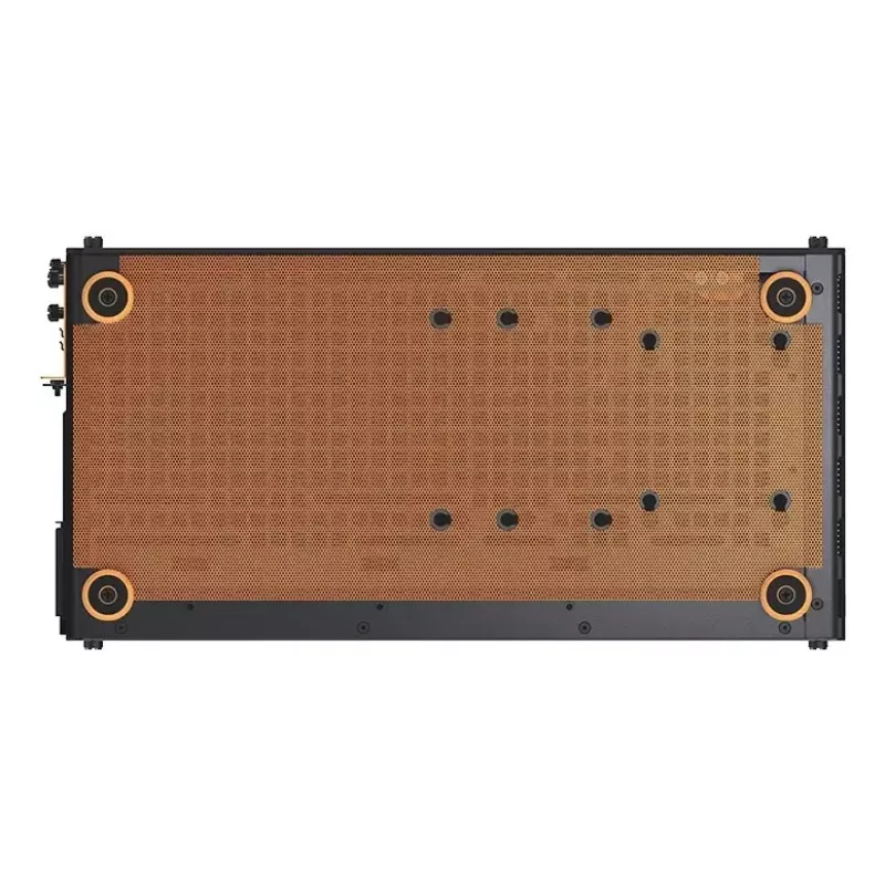 Obudowa komputerowa JONSPLUS MATX Handle Case Z20 - Czarno-Pomarańczowa
