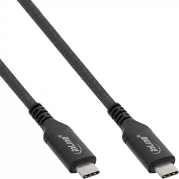 Kabel USB4 InLine 35901A 1m USB-C męski/męski 8K60Hz czarny