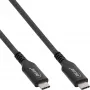 Kabel USB4 InLine 35901A 1m USB-C męski/męski 8K60Hz czarny