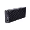 Alphacool 14441 Chłodnica Mosiądz Miedź Stal Czarny 144 mm 314,5 mm 45 mm