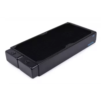 Alphacool 14441 Chłodnica Mosiądz Miedź Stal Czarny 144 mm 314,5 mm 45 mm