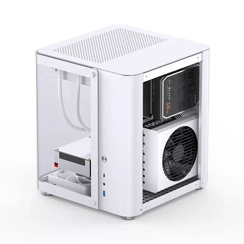 Obudowa PC Jonsbo TK-1 2.0 Mini Tower biała