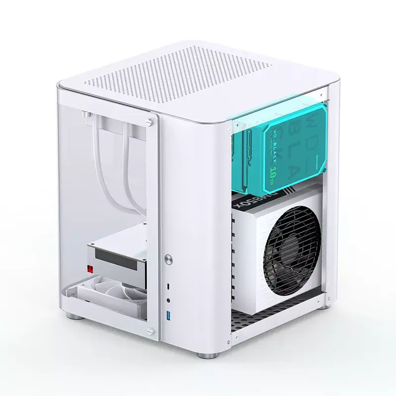 Obudowa PC Jonsbo TK-1 2.0 Mini Tower biała