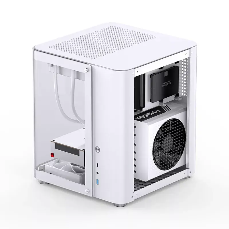 Obudowa PC Jonsbo TK-1 2.0 Mini Tower biała
