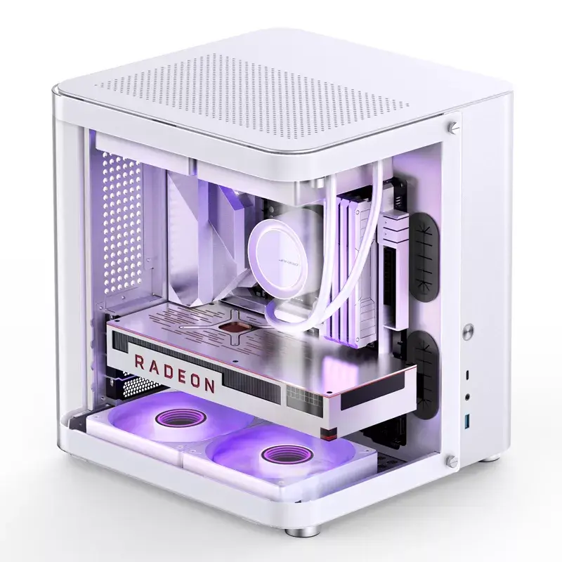 Obudowa PC Jonsbo TK-1 2.0 Mini Tower biała