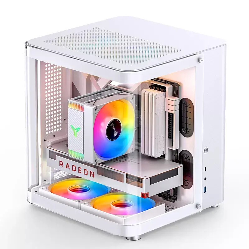 Obudowa PC Jonsbo TK-1 2.0 Mini Tower biała