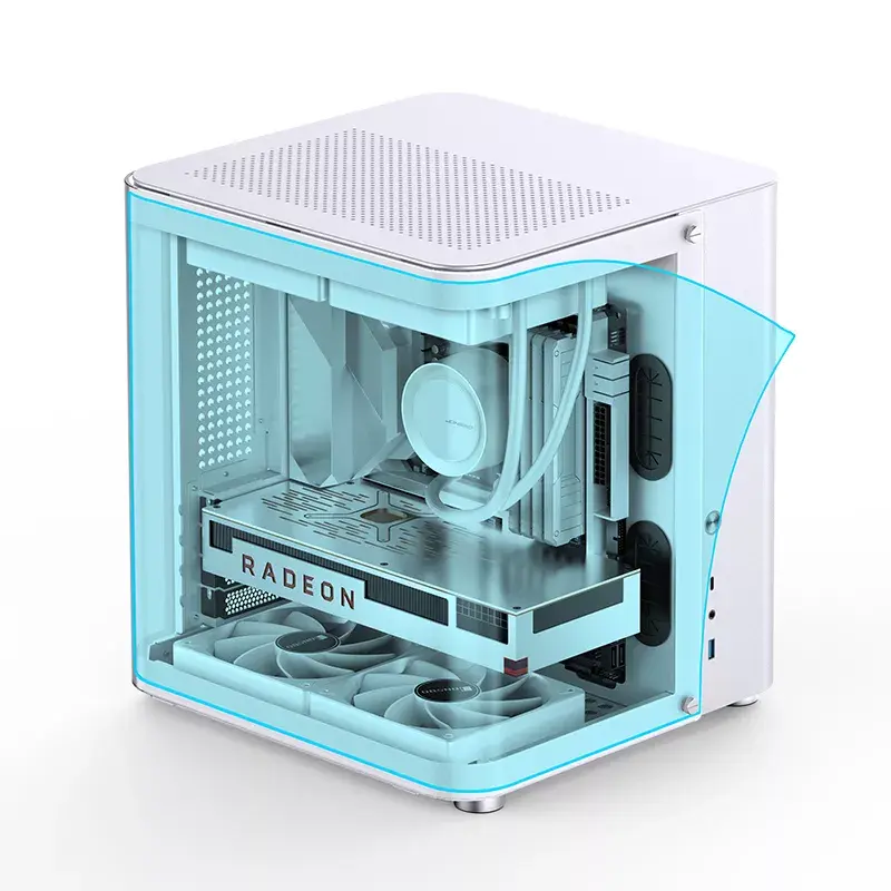 Obudowa PC Jonsbo TK-1 2.0 Mini Tower biała