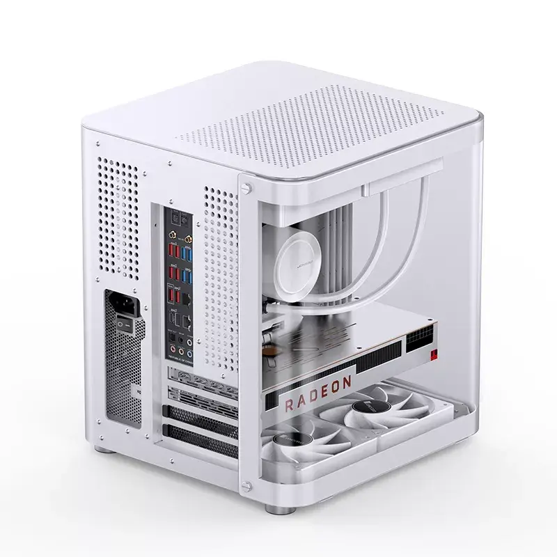 Obudowa PC Jonsbo TK-1 2.0 Mini Tower biała