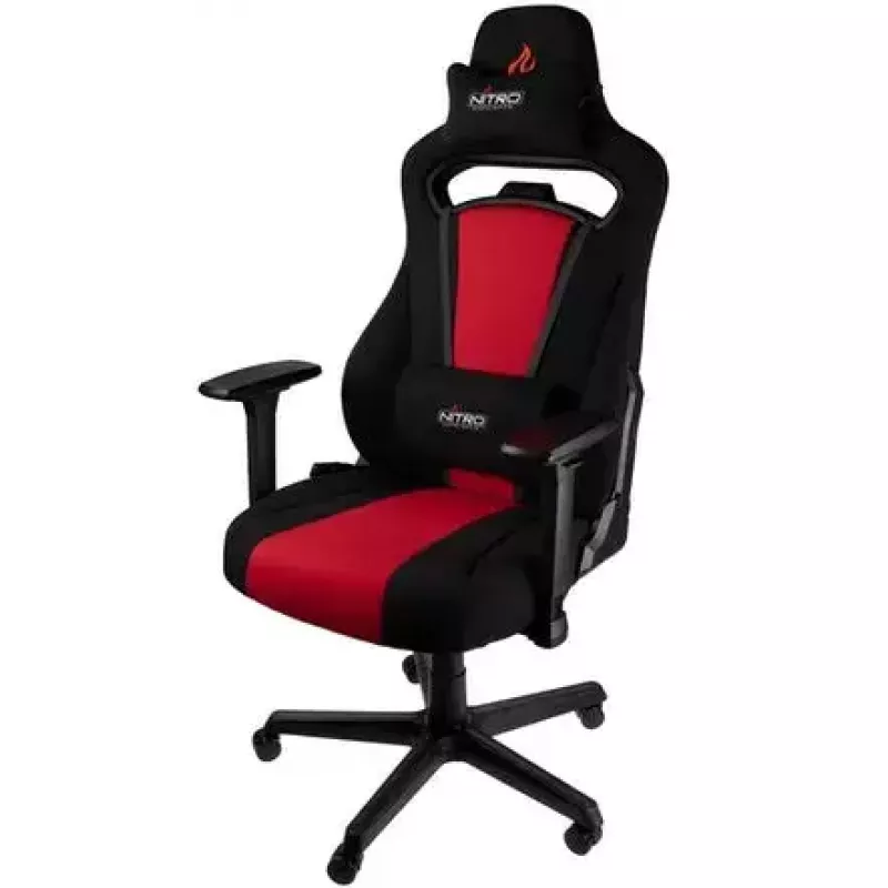 Tapicerowane siedzisko Nitro Concepts E250 Czarny czerwony Height adjustable