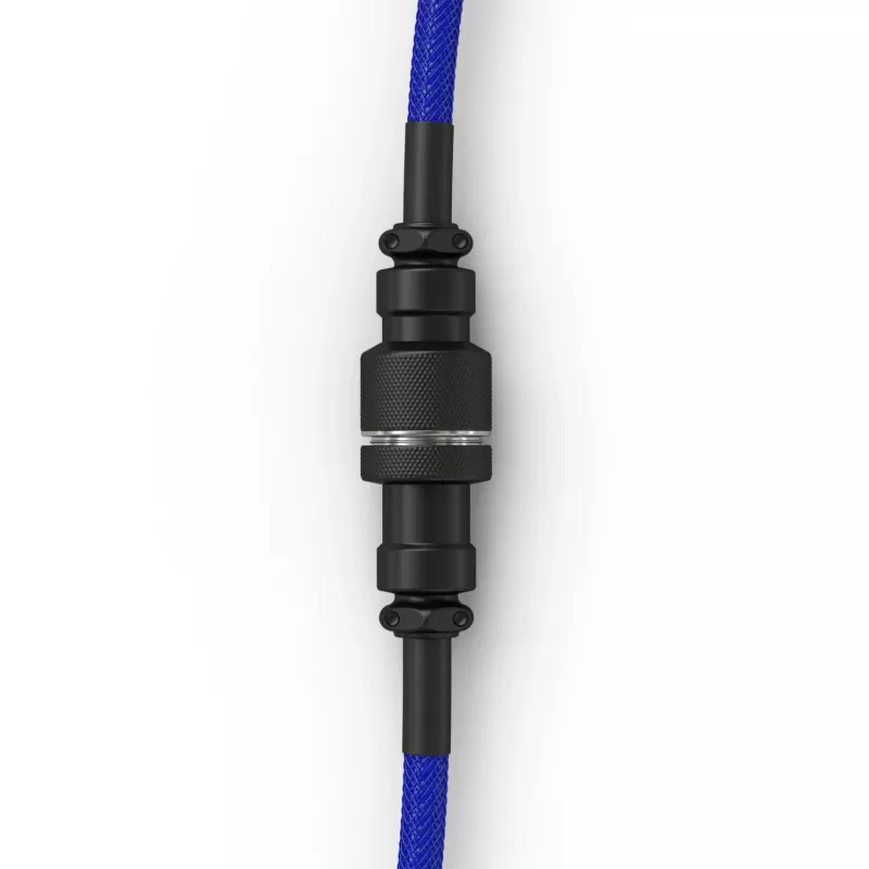Zwinięty kabel USB GLORIOUS do klawiatur mechanicznych, GMMK Cobalt niebieski GLO-KB-ACC-CBL-COIL-CBLU