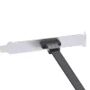 Wspornik gniazda PCI InLine, USB-C na wewnętrzny panel przedni USB 3.2 Key-A, 0,3 m