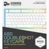 Glorious GMMK ABS Doubleshot V2 USA Base Kit nakładki na klawisze, białe