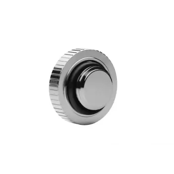 Zaślepka EKWB Quantum Torque Plug — Niklowana stal nierdzewna, Ø 2,3 cm