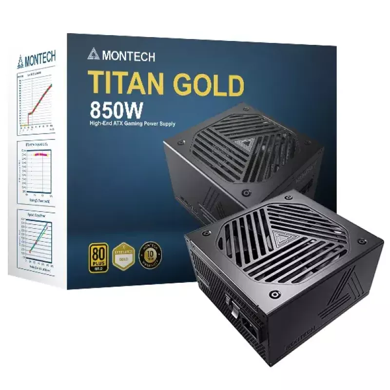 Zasilacz Montech TITAN GOLD 850W