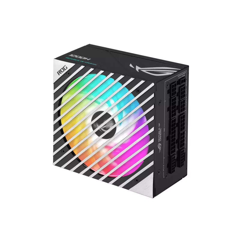 ASUS ROG -LOKI-1200T-SFX-L-GAMING zasilacz 1200 W 20+4 pin ATX Czarny, Srebrny