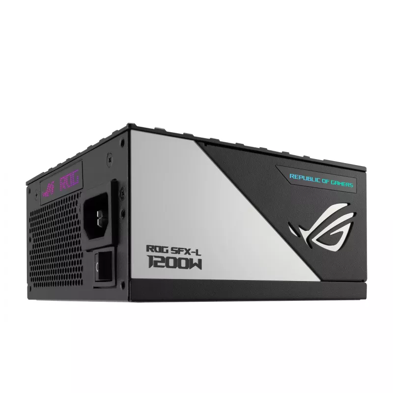 ASUS ROG -LOKI-1200T-SFX-L-GAMING zasilacz 1200 W 20+4 pin ATX Czarny, Srebrny
