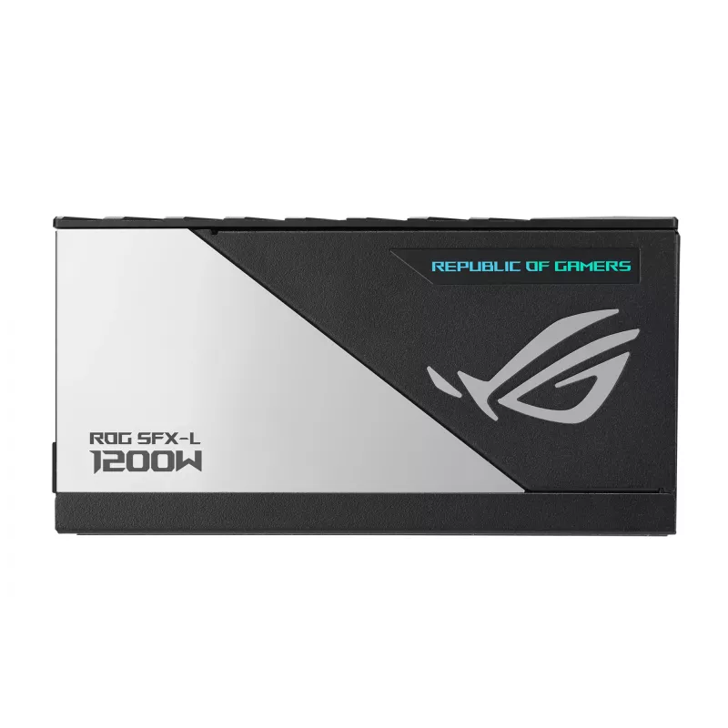 ASUS ROG -LOKI-1200T-SFX-L-GAMING zasilacz 1200 W 20+4 pin ATX Czarny, Srebrny