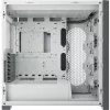 Obudowa CORSAIR iCUE 5000X RGB - Mid-tower ATX z hartowanym szkłem - Biała