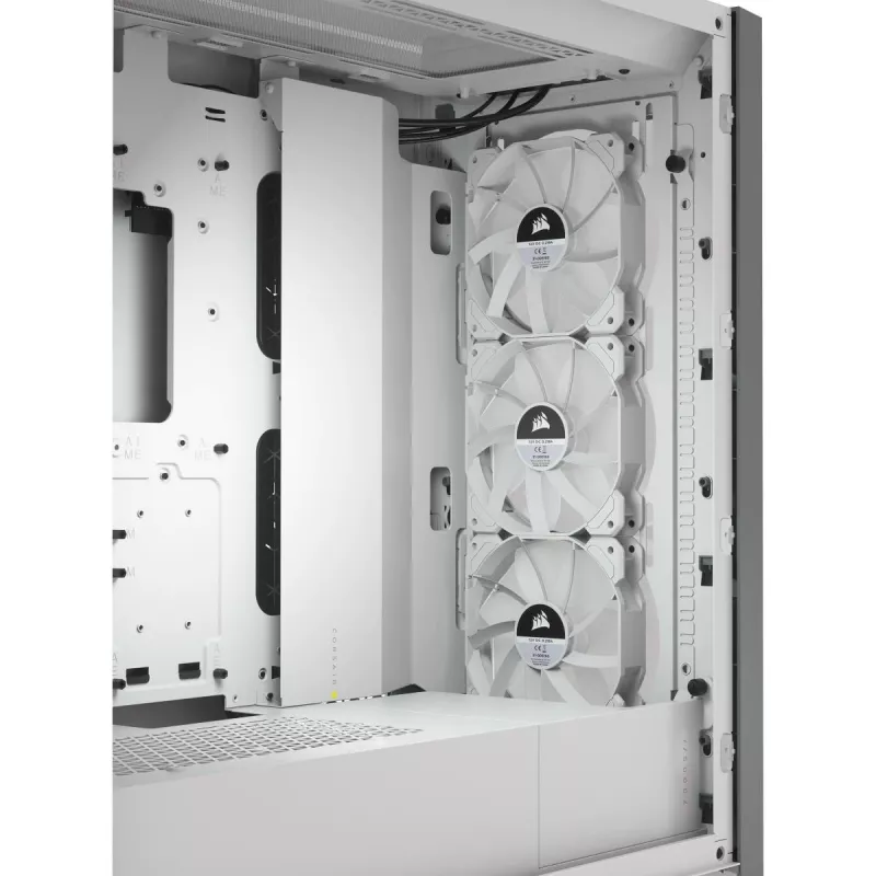 Obudowa CORSAIR iCUE 5000X RGB - Mid-tower ATX z hartowanym szkłem - Biała
