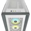 Obudowa CORSAIR iCUE 5000X RGB - Mid-tower ATX z hartowanym szkłem - Biała