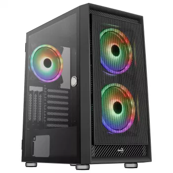 Obudowa komputerowa Aerocool GRAPHITEV3 z 3 wentylatorami ARGB 14 cm