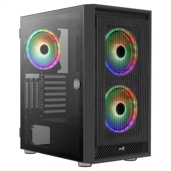 Obudowa komputerowa Aerocool GRAPHITEV3 z 3 wentylatorami ARGB 14 cm