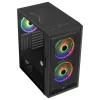 AeroCool Graphite v3 (Graphite-G-BK-v3) ACCM-PB24133.11 obudowa Midi Tower, ATX/MicroATX/Mini-ITX, boczny panel ze szkła hartowanego, bez zasilacza, czarna
