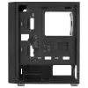 AeroCool Graphite v3 (Graphite-G-BK-v3) ACCM-PB24133.11 obudowa Midi Tower, ATX/MicroATX/Mini-ITX, boczny panel ze szkła hartowanego, bez zasilacza, czarna